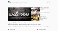 Desktop Screenshot of ccsir.org